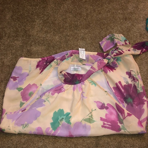 Floral Halter Top - Picture 2 of 2